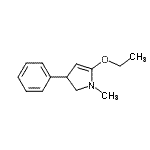 CAS#: 94221-61-1, 5-Ethoxy-1-methyl-3-phenyl-2,3-dihydro-1H-pyrrole