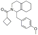CAS 登录号：94230-89-4， 2-(环丁基羰基)-1,2,3,4,5,6,7,8-八氢-1-[(4-甲氧基苯基)甲基]异喹啉