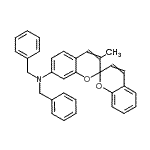 CAS#: 94232-73-2, N,N-dibenzyl-3-methyl-2,2'-spirobi[chromene]-7-amine