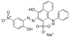 CAS#: 94247-73-1, Sodium 4-Hydroxy-3-[(2-Hydroxy-5-Nitrophenyl)Azo](Phenylamino)Naphthalene-2-Sulphonate