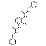CAS 登录号：94248-10-9， 3-苄基-1-[3-(苄基氨基甲酰氨基)-2-甲基-苯基]脲