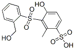 CAS 登录号：94248-30-3， 2-[羟基-[2-(羟基甲基苯基)磺酰基]甲基苯磺酸