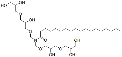 CAS#: 94248-87-0, N,N-Bis[[3-(2,3-Dihydroxypropoxy)-2-Hydroxypropoxy]Methyl]Stearamide