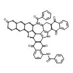 CAS#: 94248-96-1, N,N'-(5,10,15,16,17,22,23,24-Octahydro-5,10,15,17,22,24-Hexaoxonaphth[2',3':6,7]Indolo[2,3-c]Dinaphtho[2,3-A:2',3'-I]Carbazole-1,14-Diyl)Bis(Benzamide)