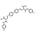 CAS#: 94249-03-3, N-(4-chlorophenyl)-2-[4-[4-[1-[(4-chlorophenyl)carbamoyl]-2-oxo-propyl]azophenyl]phenyl]azo-3-oxo-butanamide