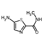 CAS#: 942631-53-0, 5-Amino-N-methyl-1,3-thiazole-2-carboxamide