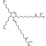 CAS#: 94266-26-9, isopropyl 10-[5,6-dihexyl-2-(8-isopropoxy-8-oxo-octyl)-1-cyclohex-3-enyl]dec-9-enoate