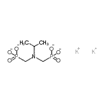 CAS#: 94278-04-3, dipotassium N,N-bis(phosphonatomethyl)propan-2-amine
