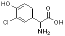 CAS#: 943-31-7, Amino(3-chloro-4-hydroxyphenyl)acetic acid