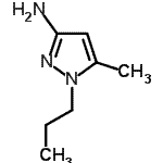 CAS#: 943107-35-5, 5-Methyl-1-propyl-1H-pyrazol-3-amine