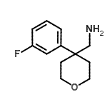 CAS#: 943109-41-9, 1-[4-(3-Fluorophenyl)tetrahydro-2H-pyran-4-yl]methanamine