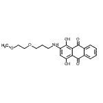 CAS#: 94313-79-8, 1,4-dihydroxy-2-[3-(2-methoxyethoxy)propylamino]anthracene-9,10-dione
