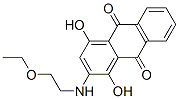 CAS#: 94313-80-1, 2-[(2-Ethoxyethyl)Amino]-1,4-Dihydroxy-9,10-Anthracenedione