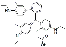 CAS#: 94349-52-7, N-Ethyl-4-[(4-(ethylamino)-3-methylphenyl)[4-(ethylimino)-3-methyl-2,5-cyclohexadien-1-ylidene]methyl]-2-methylbenzenamine monoacetate