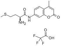 CAS 登录号：94367-35-8， N-(4-甲基-2-氧代-2H-苯并吡喃-7-基)-L-蛋氨酰胺三氟乙酸盐(1:1)
