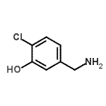 CAS#: 943816-63-5, 5-(Aminomethyl)-2-chlorophenol