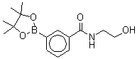 CAS 登录号：943911-66-8， N-[2-羟基乙基]苯甲酰胺-3-硼酸频哪醇酯