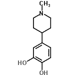 CAS#: 94427-47-1, 4-(1-Methyl-4-piperidinyl)-1,2-benzenediol