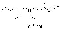 CAS#: 94441-92-6, N-(2-Carboxyethyl)-N-(2-Ethylhexyl)-beta-Alanine Sodium Salt (1:1)