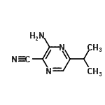 CAS#: 944506-59-6, 3-Amino-5-isopropyl-2-pyrazinecarbonitrile