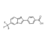 CAS#: 944580-89-6, 2-(4-Nitrophenyl)-6-(trifluoromethyl)imidazo[1,2-a]pyridine
