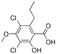 CAS#: 94474-29-0, 3,5-Dichloro-2-Hydroxy-4-Methoxy-6-Propyl-Benzoic Acid