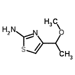 CAS#: 944804-68-6, 4-(1-Methoxyethyl)-1,3-thiazol-2-amine