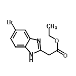 CAS#: 944903-92-8, ethyl 2-(5-bromo-1H-benzimidazol-2-yl)acetate