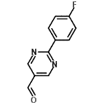 CAS#: 944904-93-2, 2-(4-Fluorophenyl)-5-pyrimidinecarbaldehyde