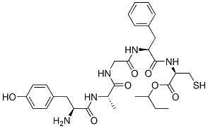 CAS#: 94492-35-0, Tyrosyl-Alanylglycyl-Phenylalanyl-Cysteine S-Butyl Ester