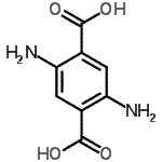 CAS#: 945-30-2, 2,5-Diaminoterephthalic acid