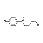 CAS#: 945-97-1, 5-Chloro-1-(4-chlorophenyl)-1-pentanone
