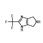 CAS#: 945217-63-0, 2-(Trifluoromethyl)-1,4,5,6-tetrahydropyrrolo[3,4-d]imidazole