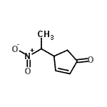 CAS#: 945657-30-7, 4-(1-Nitroethyl)-2-cyclopenten-1-one