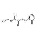 CAS 登录号：945736-25-4， 乙基(3E)-2-氧代-4-(1H-吡咯-2-基)-3-丁烯酸酯