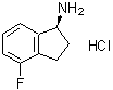 CAS 登录号：946053-90-3， (1S)-4-氟-1-茚满胺盐酸盐(1:1)