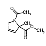 CAS#: 946057-39-2, Methyl 1-acetyl-2-methyl-2,5-dihydro-1H-pyrrole-2-carboxylate