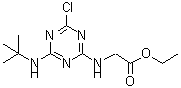 CAS#: 94628-61-2, Ethyl N-{4-chloro-6-[(2-methyl-2-propanyl)amino]-1,3,5-triazin-2-yl}glycinate