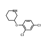 CAS#: 946725-72-0, 3-(2,4-Dichlorophenoxy)piperidine