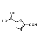 CAS#: 947281-57-4, (2-Cyano-1,3-thiazol-5-yl)boronic acid
