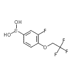 CAS#: 947533-09-7, [3-Fluoro-4-(2,2,2-trifluoroethoxy)phenyl]boronic acid