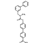 CAS#: 947669-91-2, 4'-Carbamoyl-4-biphenylyl methyl[3-(4-pyridinyl)benzyl]carbamate