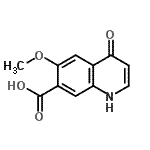 CAS#: 947763-44-2, 6-Methoxy-4-oxo-1,4-dihydro-7-quinolinecarboxylic acid