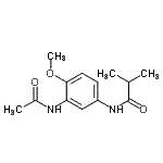 CAS 登录号：947891-86-3， N-(3-乙酰氨基-4-甲氧基苯基)-2-甲基丙酰胺