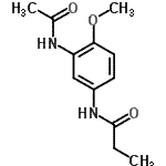 CAS 登录号：947968-84-5， N-(3-乙酰氨基-4-甲氧基苯基)丙酰胺