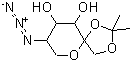 CAS#: 94801-01-1, 5-Azido-5-Deoxy-1,2-O-Isopropylidene-beta-D-Fructose