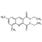 CAS#: 948289-08-5, Diethyl 6,8-dimethyl-2,3-quinolinedicarboxylate