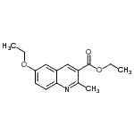 CAS#: 948289-68-7, Ethyl 6-ethoxy-2-methyl-3-quinolinecarboxylate