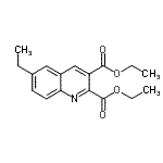 CAS#: 948289-92-7, Diethyl 6-ethyl-2,3-quinolinedicarboxylate