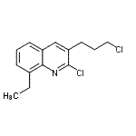CAS#: 948290-23-1, 2-Chloro-3-(3-chloropropyl)-8-ethylquinoline